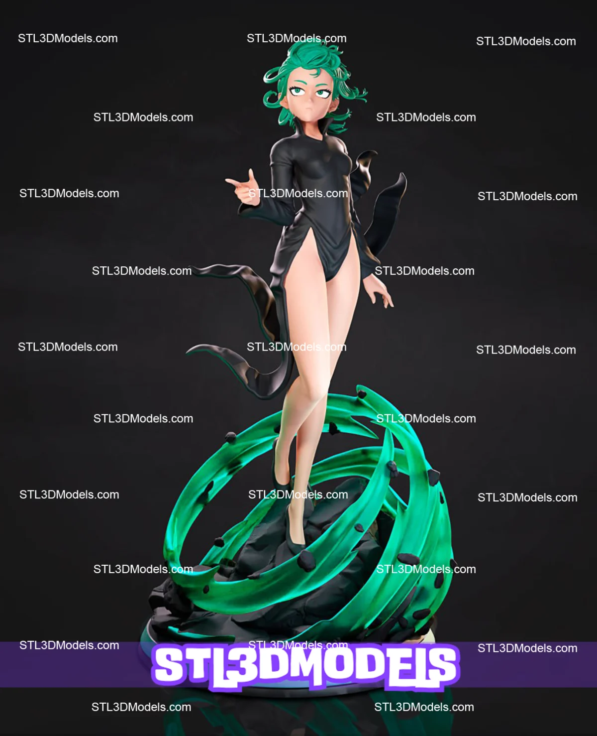 Tatsumaki STL 3D Model 