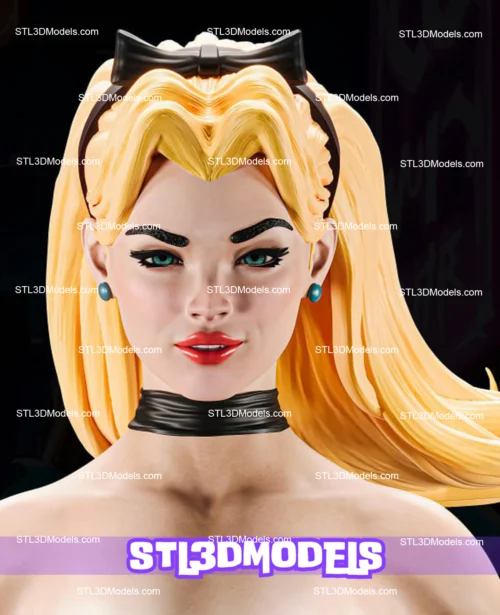 Alice in Wonderland STL 3D Model