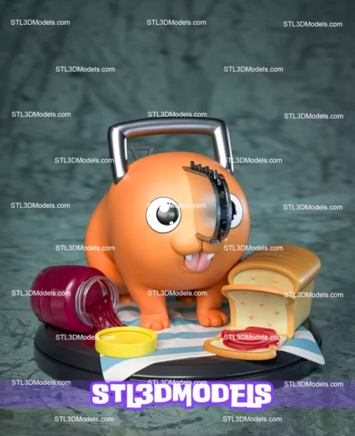 Pochita STL 3D Model
