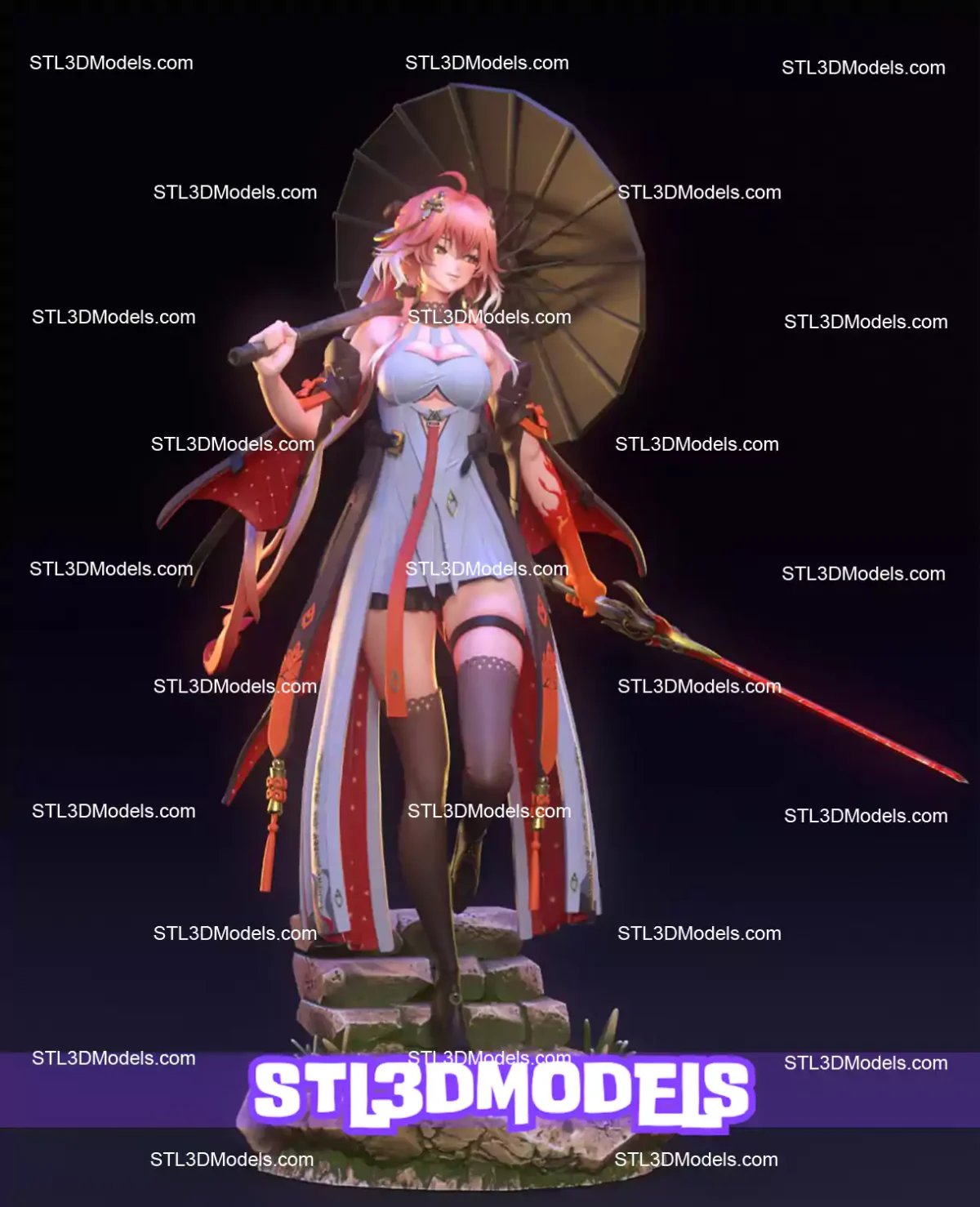 Chang Li Wuthering Waves STL 3D Model 
