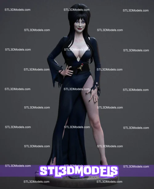 Elvira STL 3D Model 
