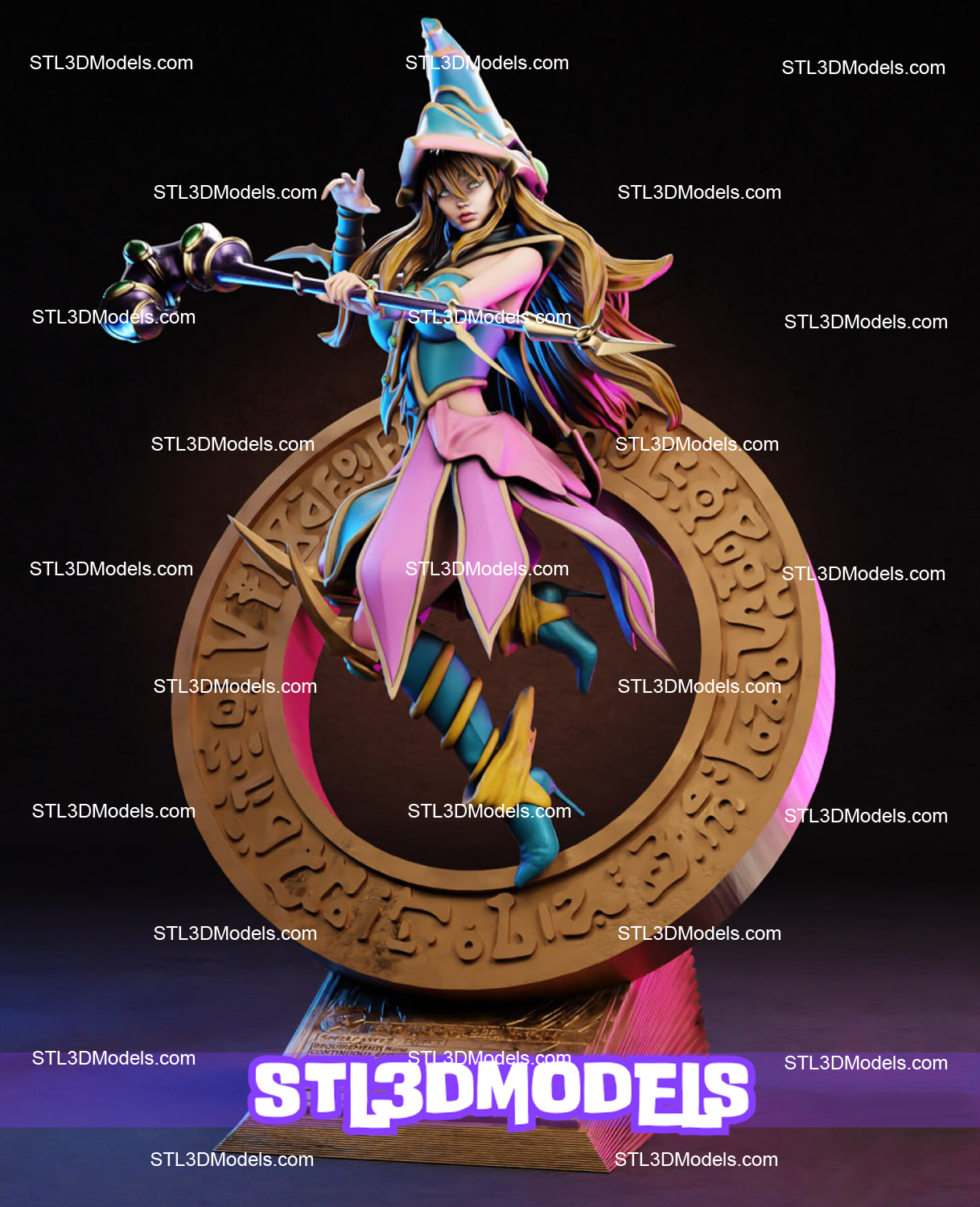 Magician’s Valkyria STL 3D Model