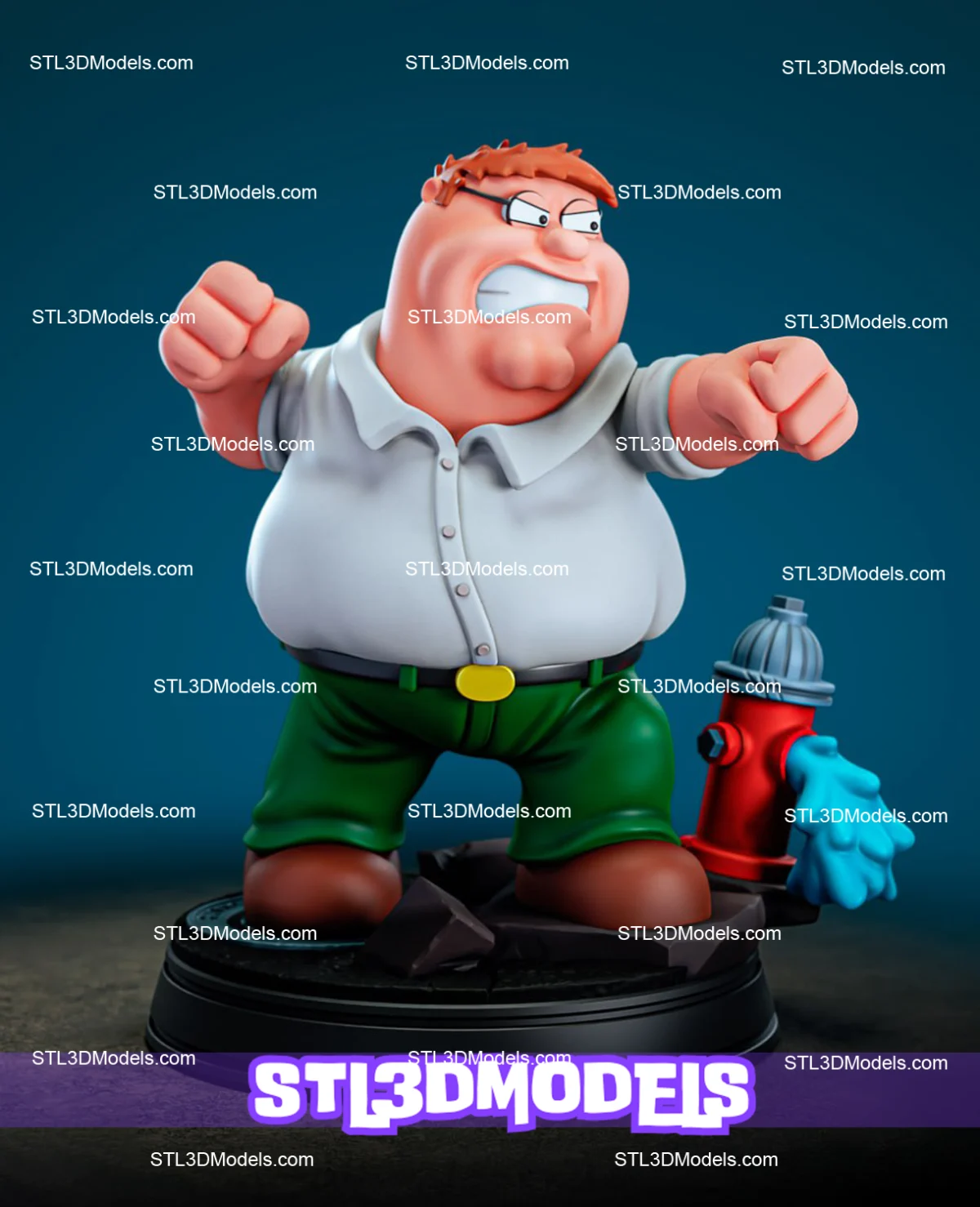 Peter STL 3D Model 