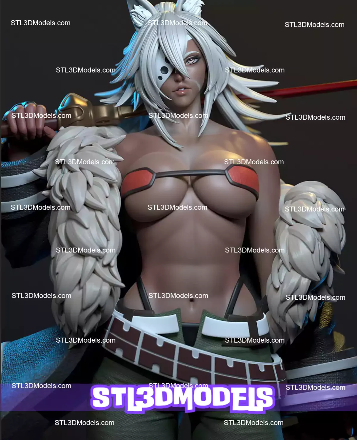 Ghishlaine Dedoldia STL 3D Model 