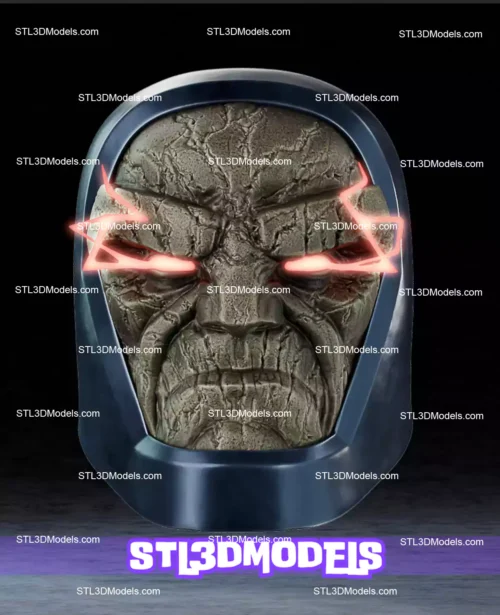 Darkseid Helmet STL 3D Model 