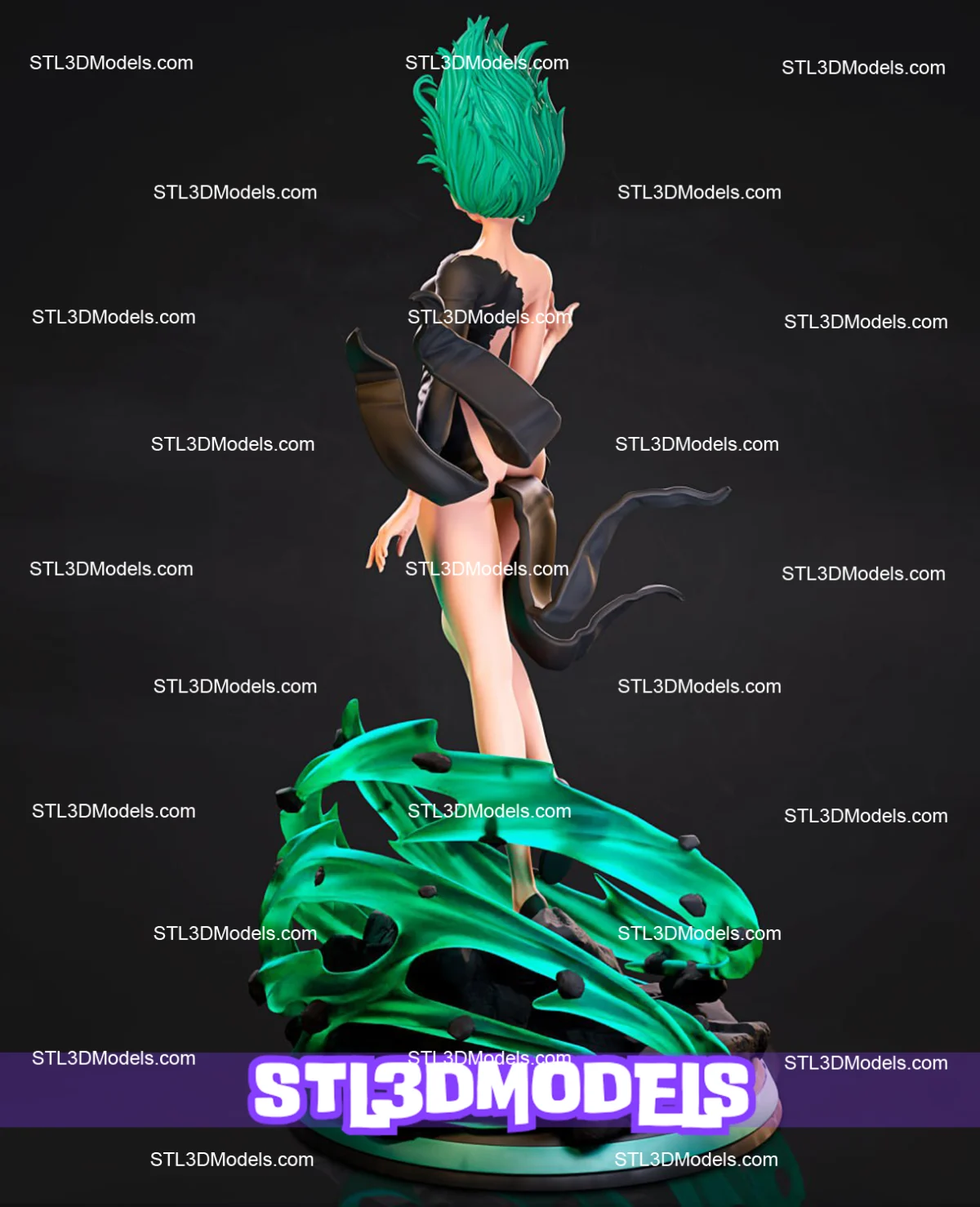 Tatsumaki STL 3D Model 