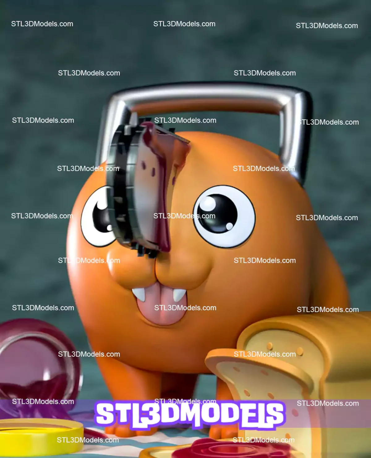 Pochita STL 3D Model