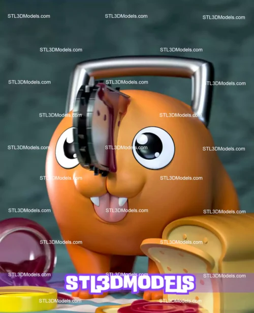 Pochita STL 3D Model