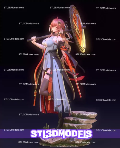 Chang Li Wuthering Waves STL 3D Model 