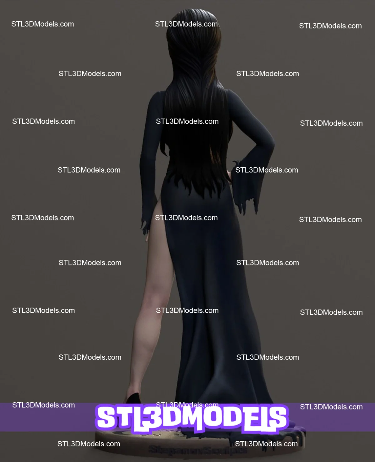 Elvira STL 3D Model 