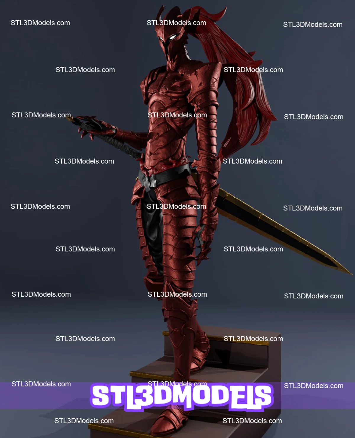 Igris Solo Leveling STL 3D Model 