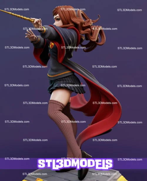 Hermione Granger STL 3D Model 
