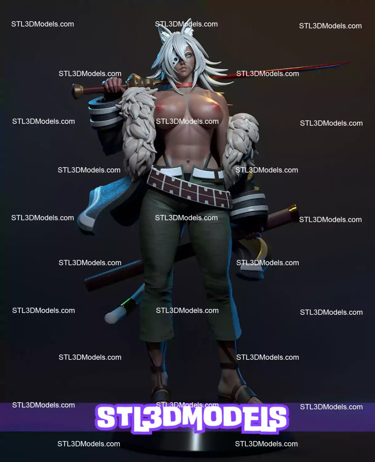 Ghishlaine Dedoldia STL 3D Model 