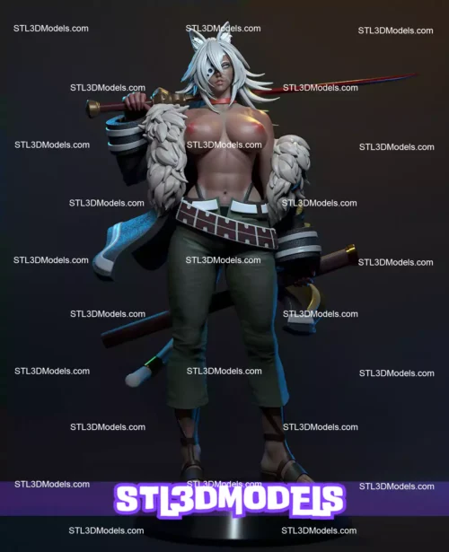 Ghishlaine Dedoldia STL 3D Model 