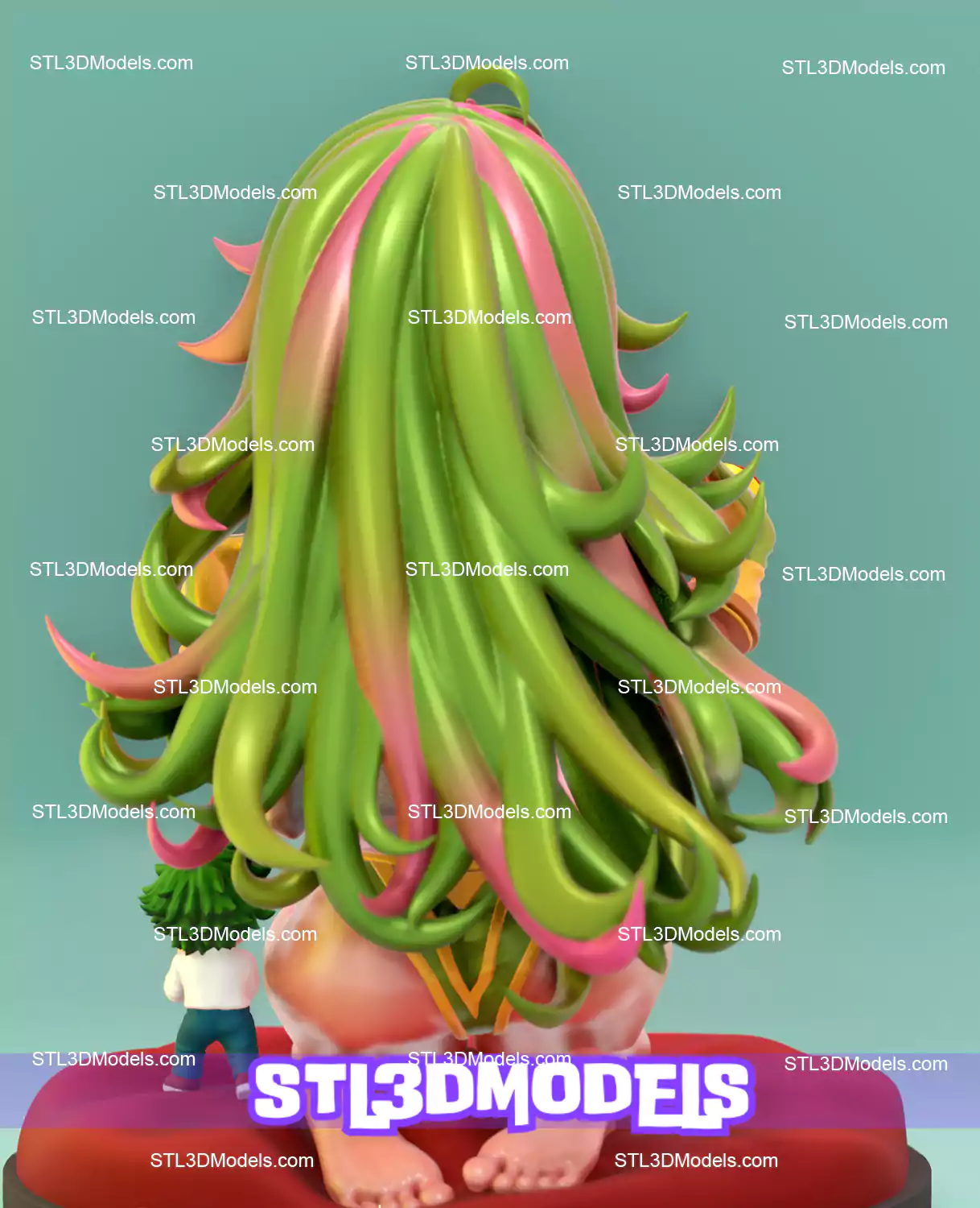 Toru Hagakure My Hero Academia STL 3D Model  Toru Hagakure My Hero Academia STL 3D Model