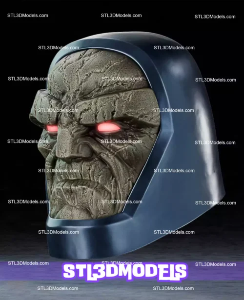 Darkseid Helmet STL 3D Model 
