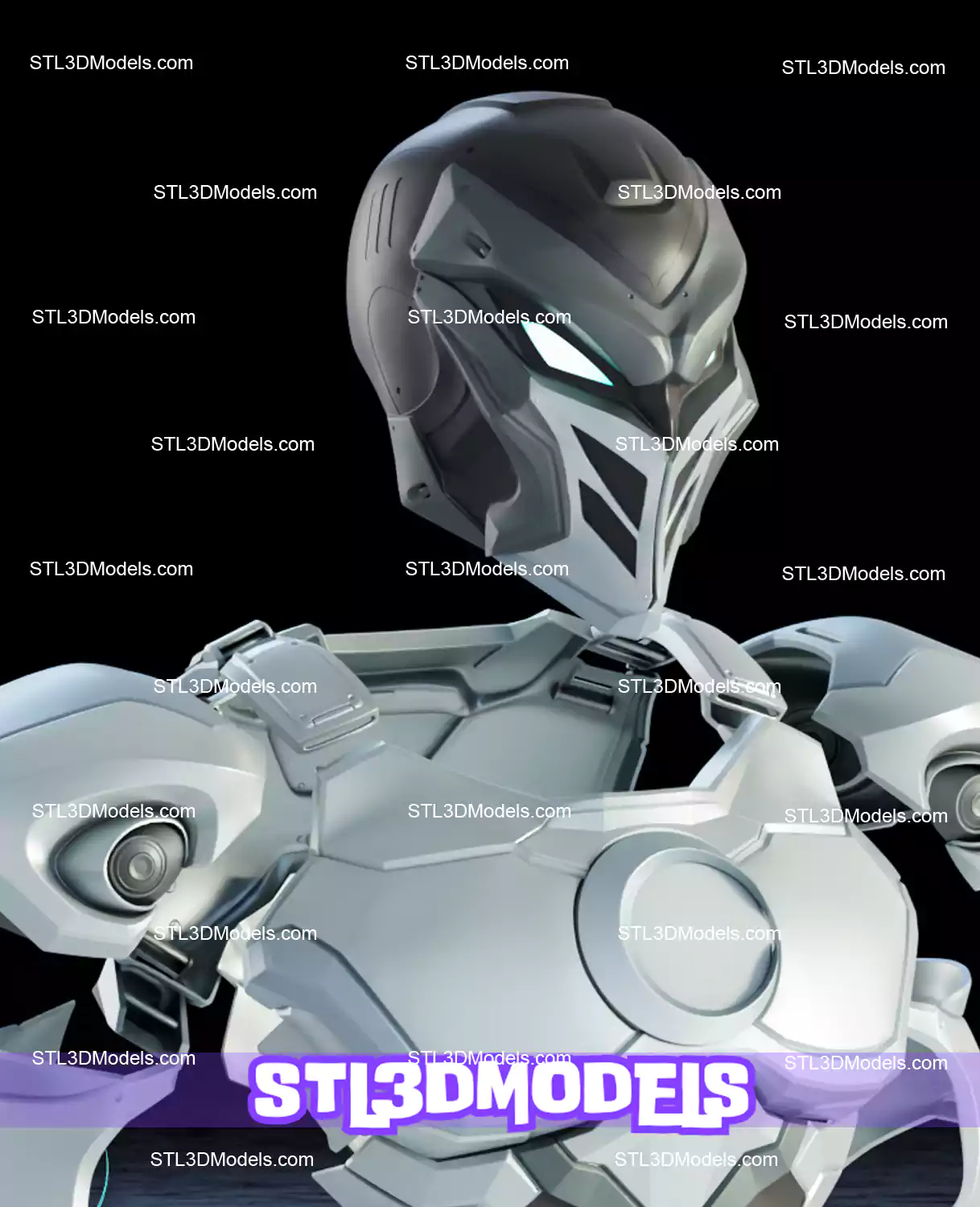 Moon Knight Rivals Armor STL 3D Model  Moon Knight Rivals Armor STL 3D Model