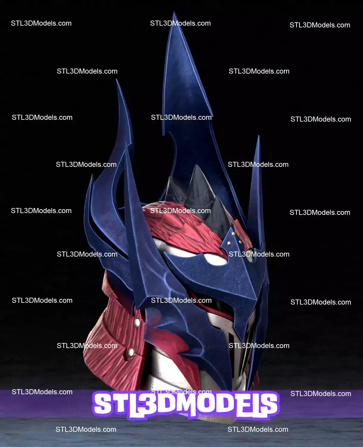 Glavenus Helmet Monster Hunter STL 3D Model  Glavenus Helmet Monster Hunter STL 3D Model
