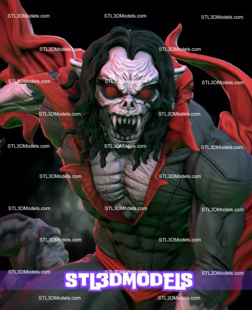 Morbius Living Vampire STL 3D Model