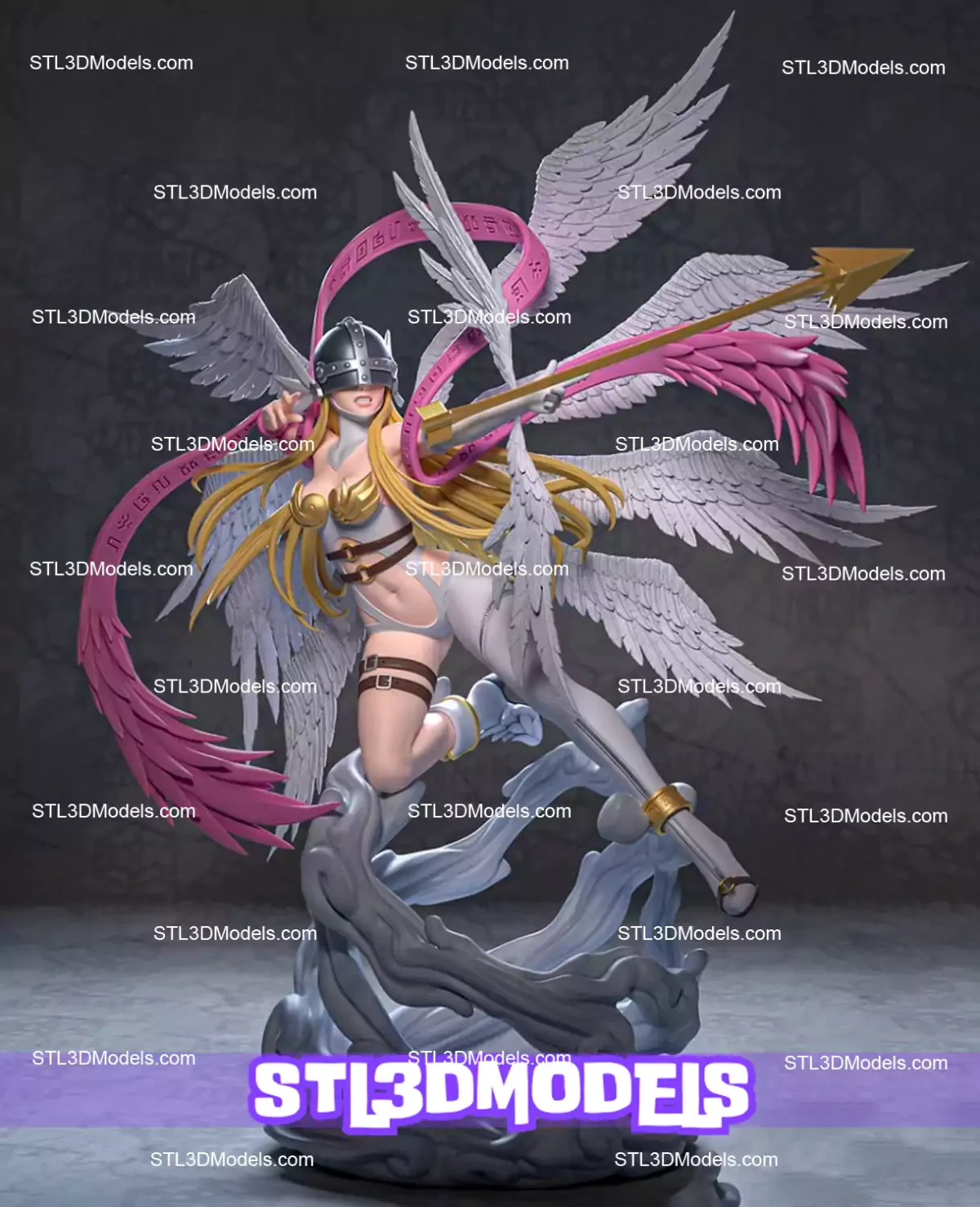 Angewomon STL 3D Model 
