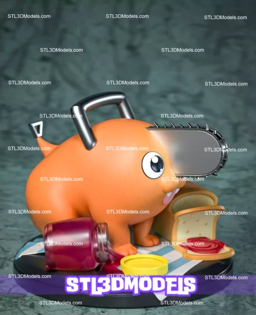 Pochita STL 3D Model