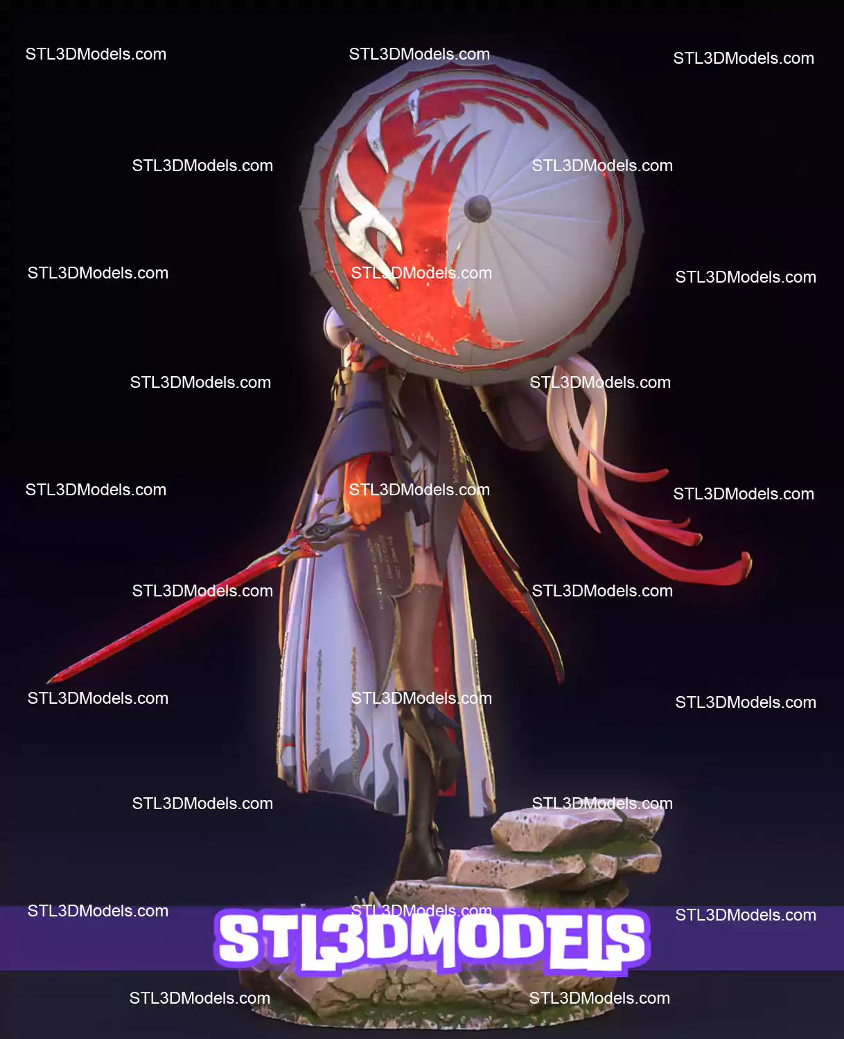 Chang Li Wuthering Waves STL 3D Model