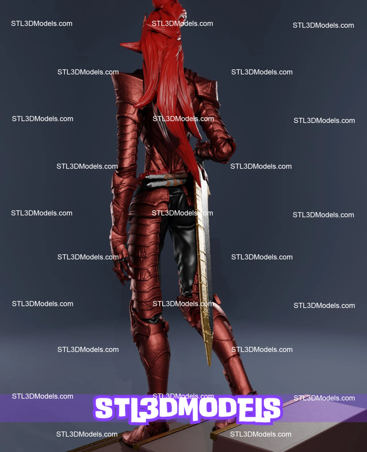Igris Solo Leveling STL 3D Model 