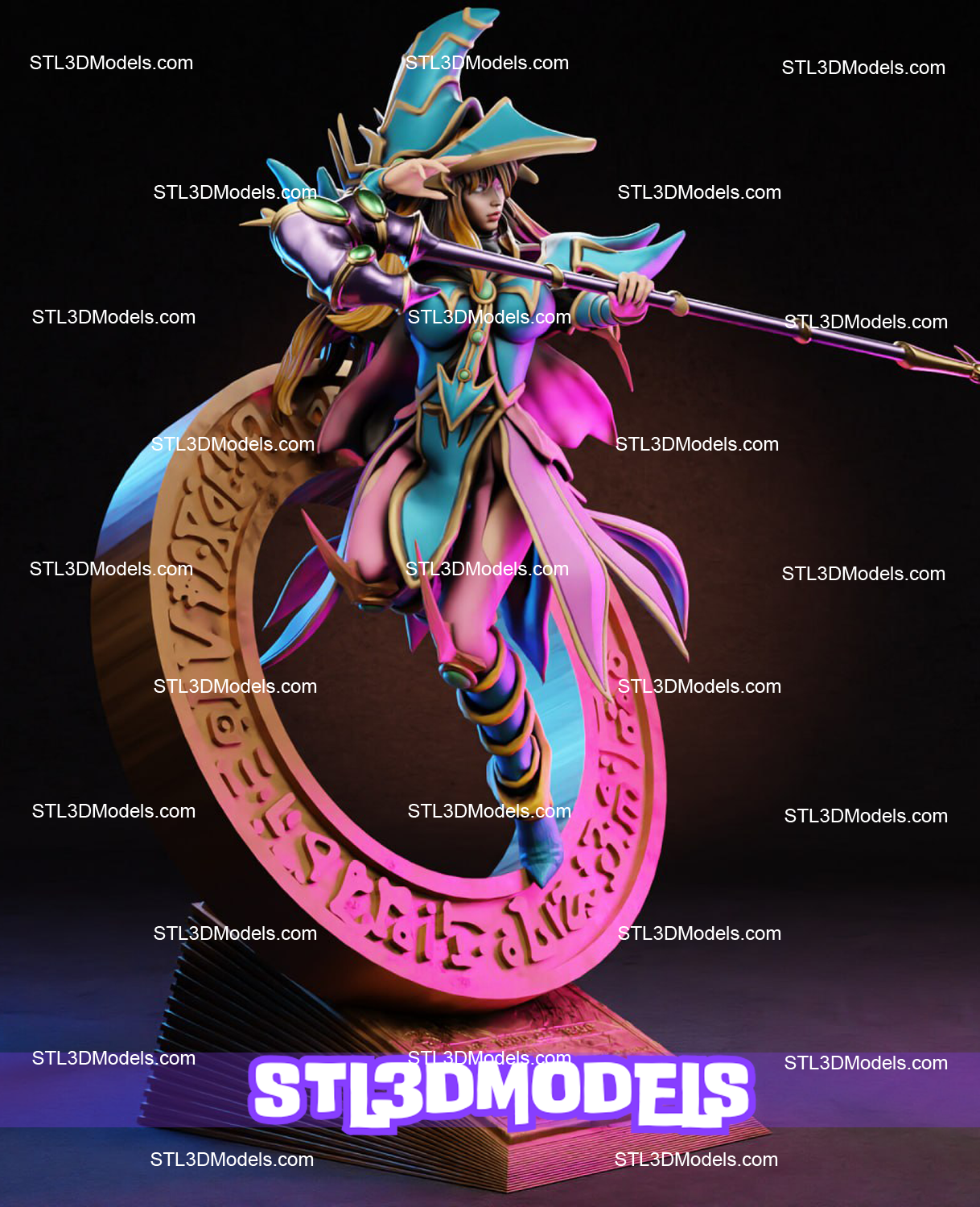 Magician’s Valkyria STL 3D Model