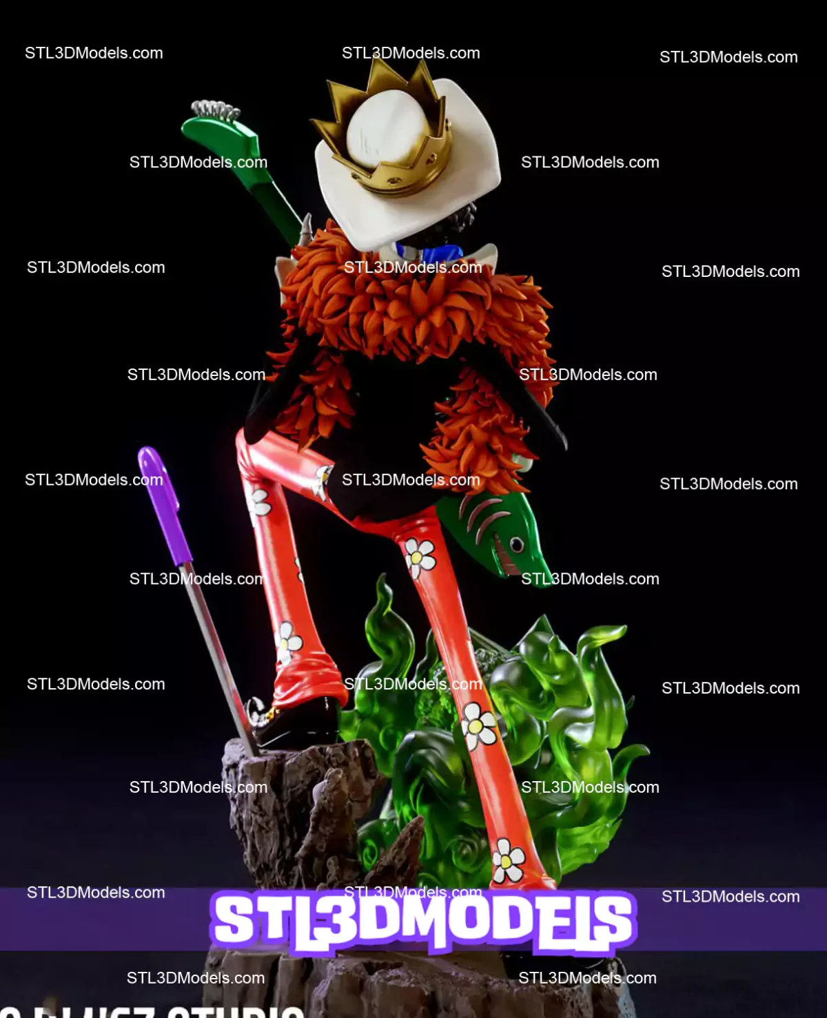 Soul King Brook STL 3D Model