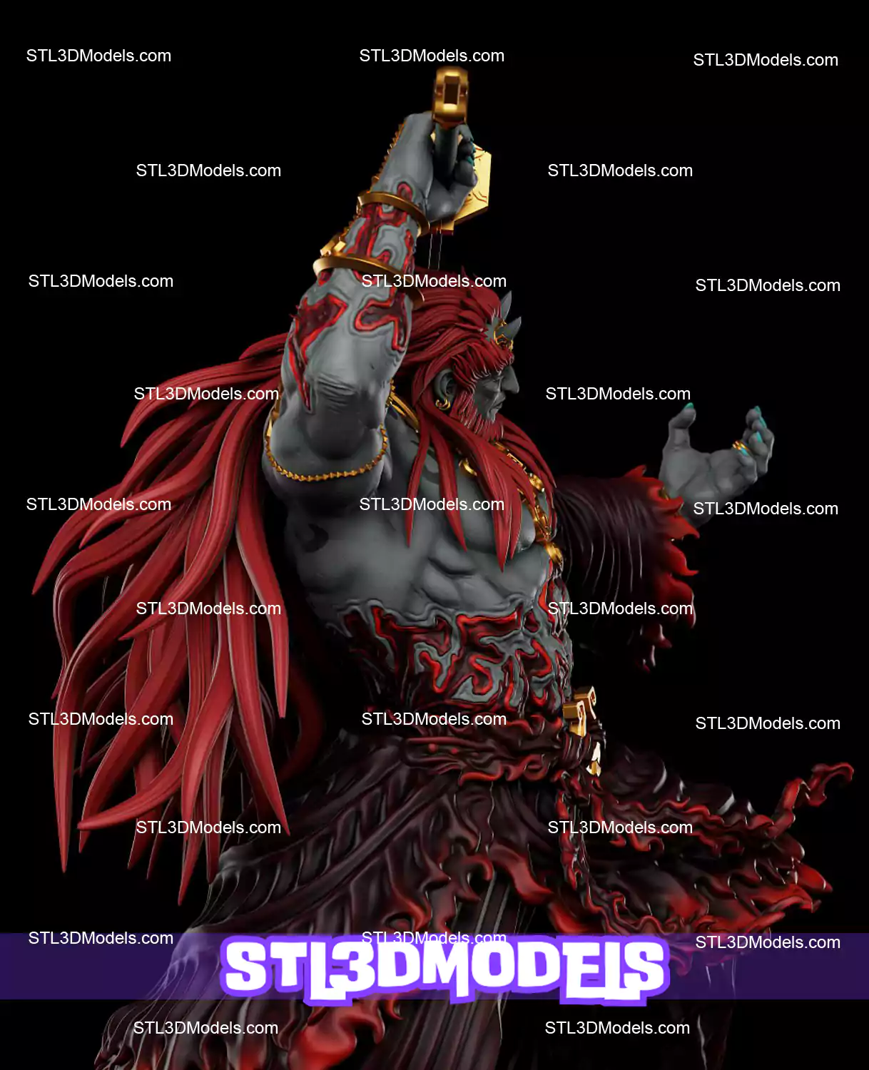 Ganondorf STL 3D Model