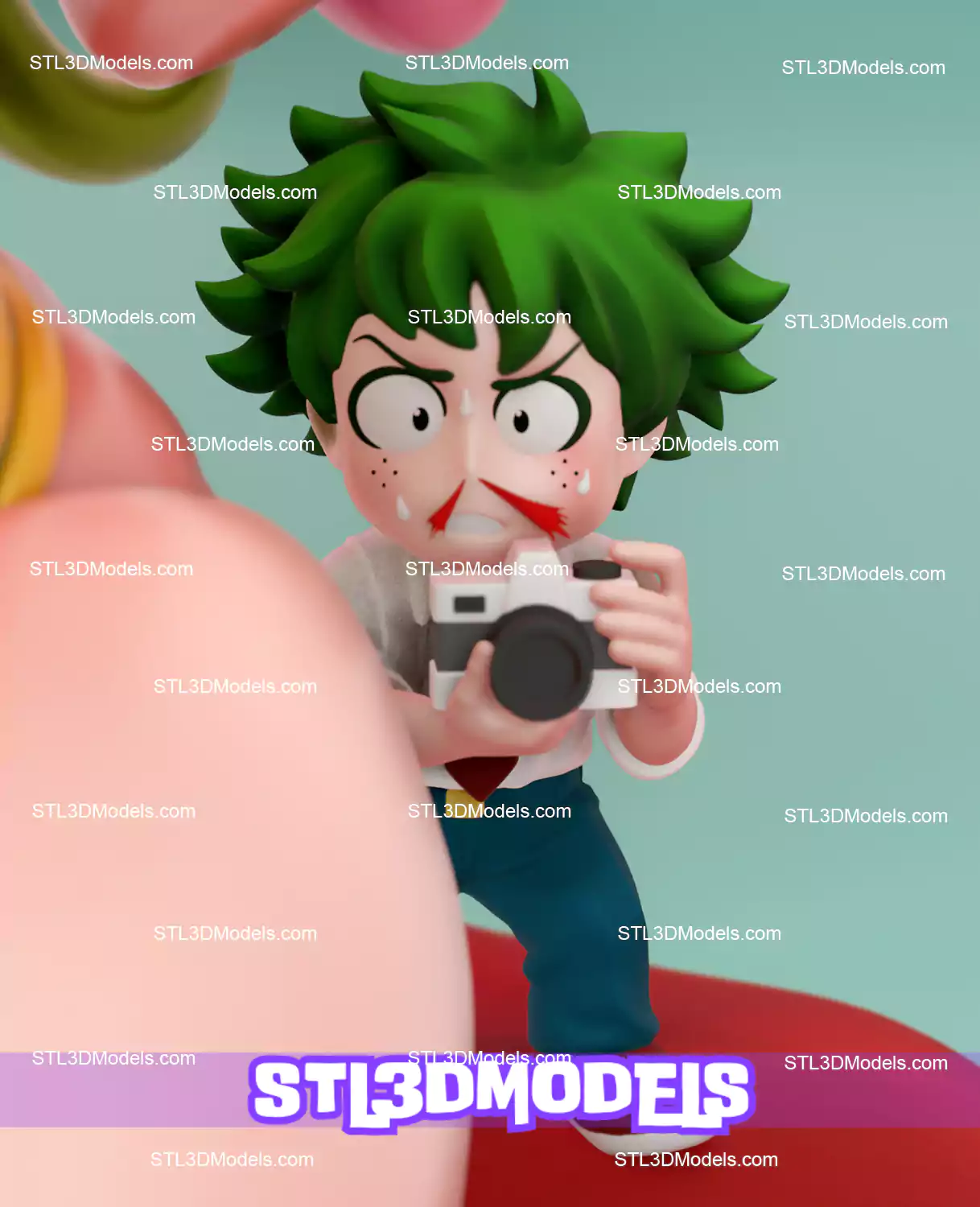 Toru Hagakure My Hero Academia STL 3D Model