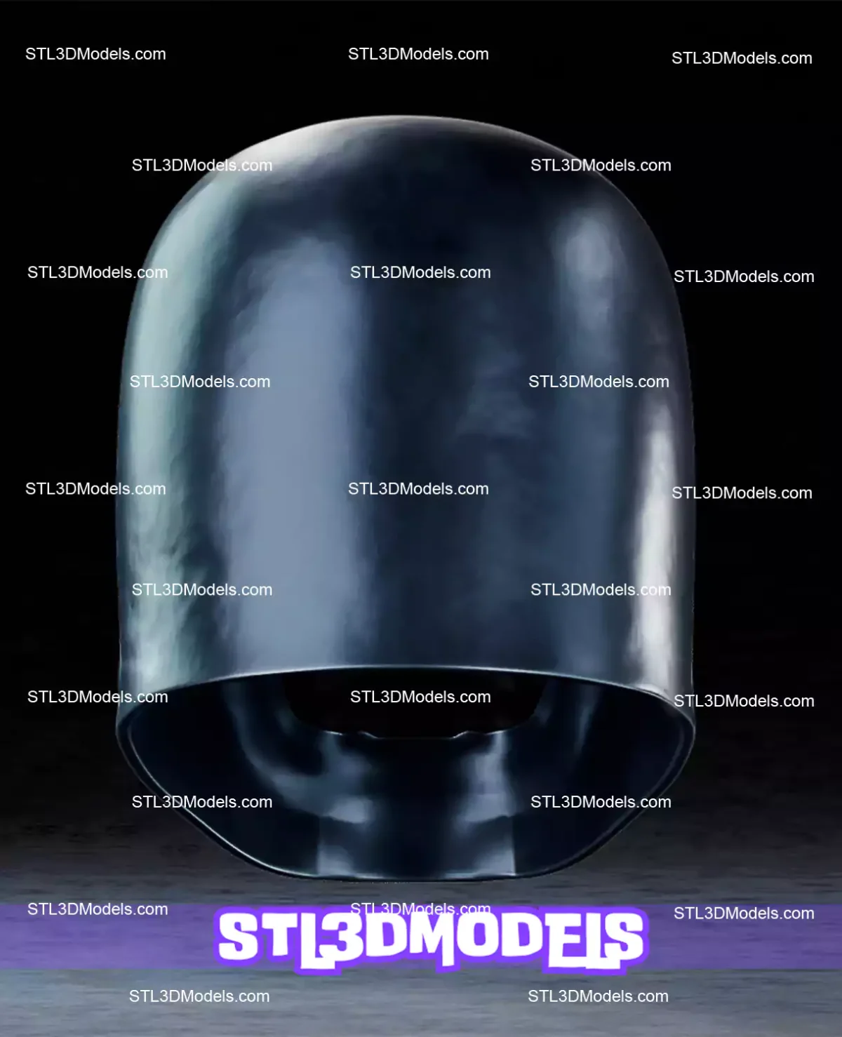 Darkseid Helmet STL 3D Model 