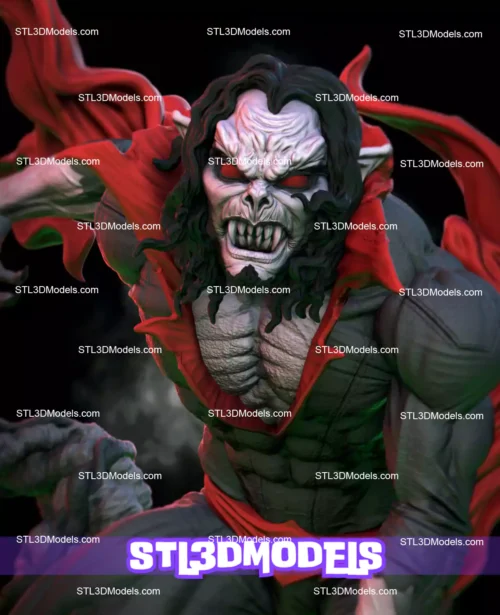 Morbius Living Vampire STL 3D Model