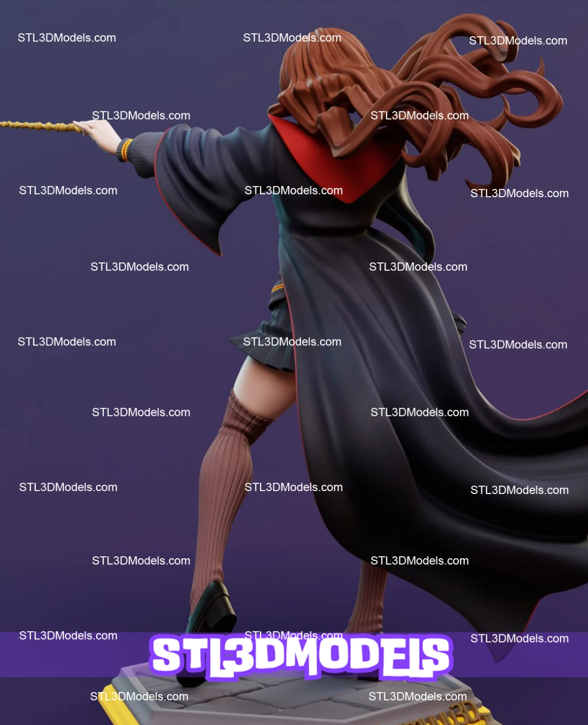 Hermione Granger STL 3D Model 
