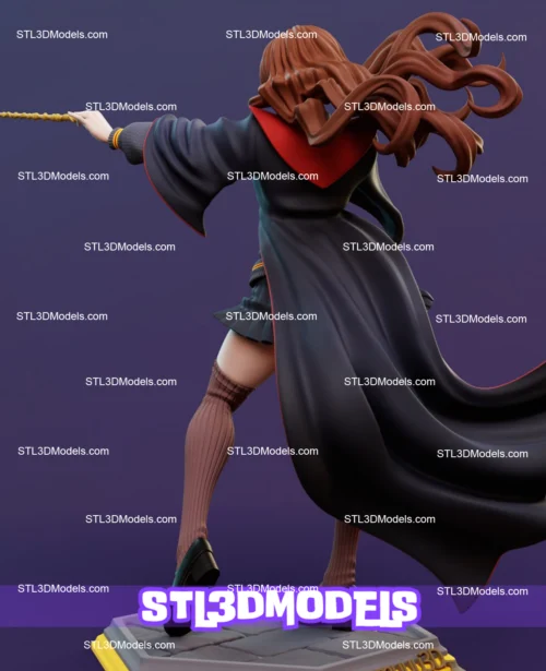 Hermione Granger STL 3D Model 