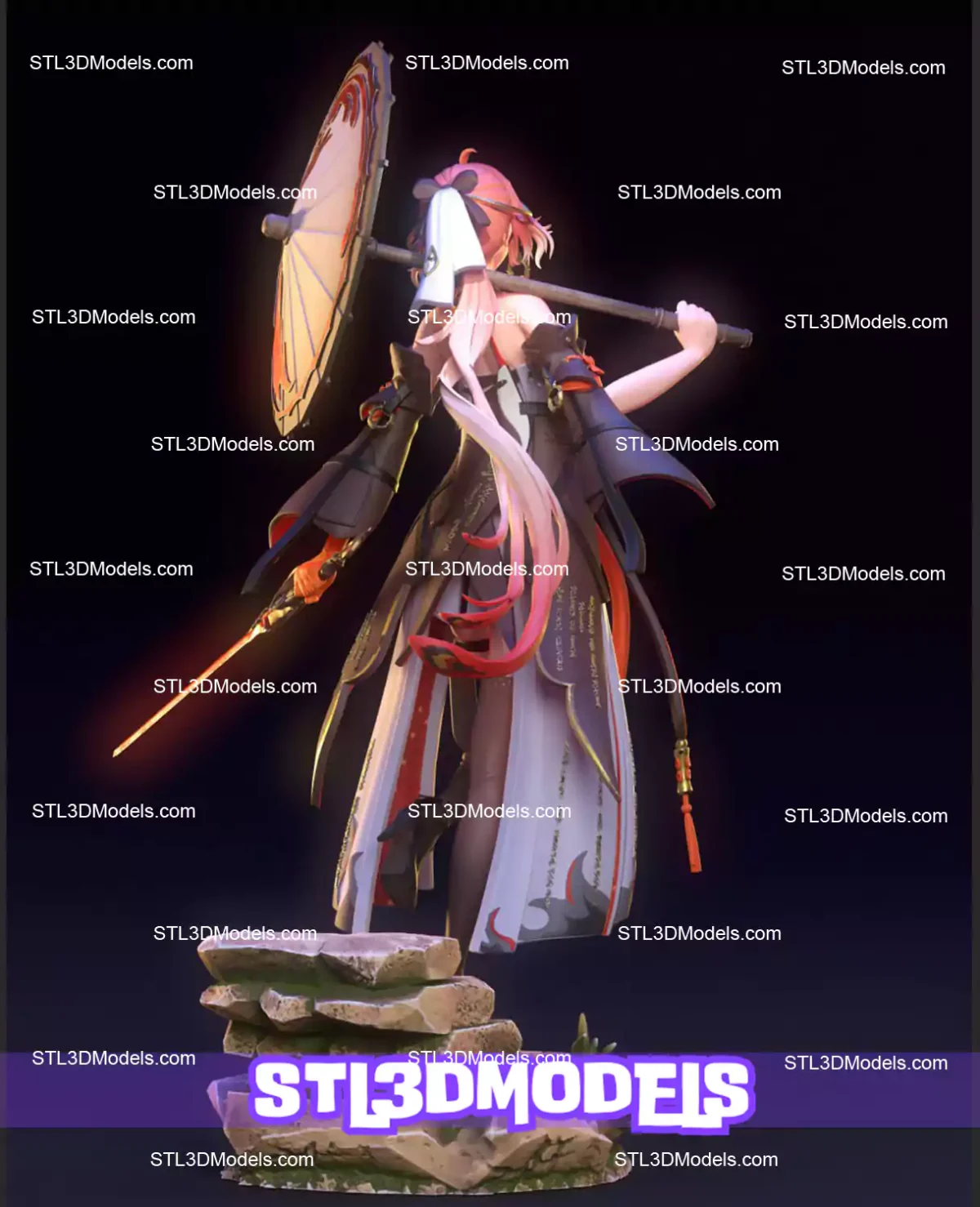 Chang Li Wuthering Waves STL 3D Model 