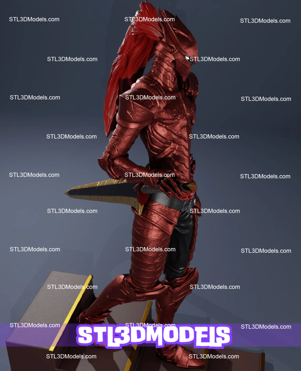 Igris Solo Leveling STL 3D Model 