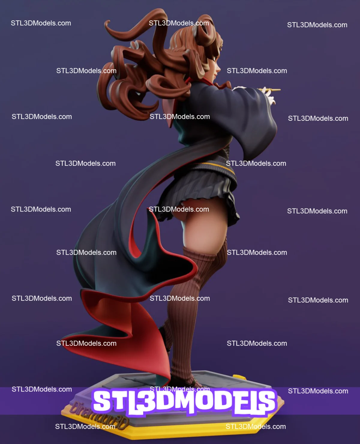 Hermione Granger STL 3D Model 