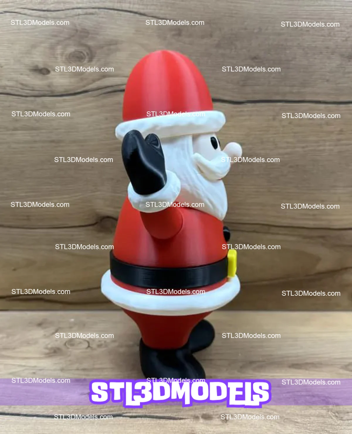 Papa Noel STL 3D Model 