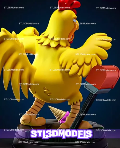 Ernie the Giant Chicken Family Guy STL 3D Model