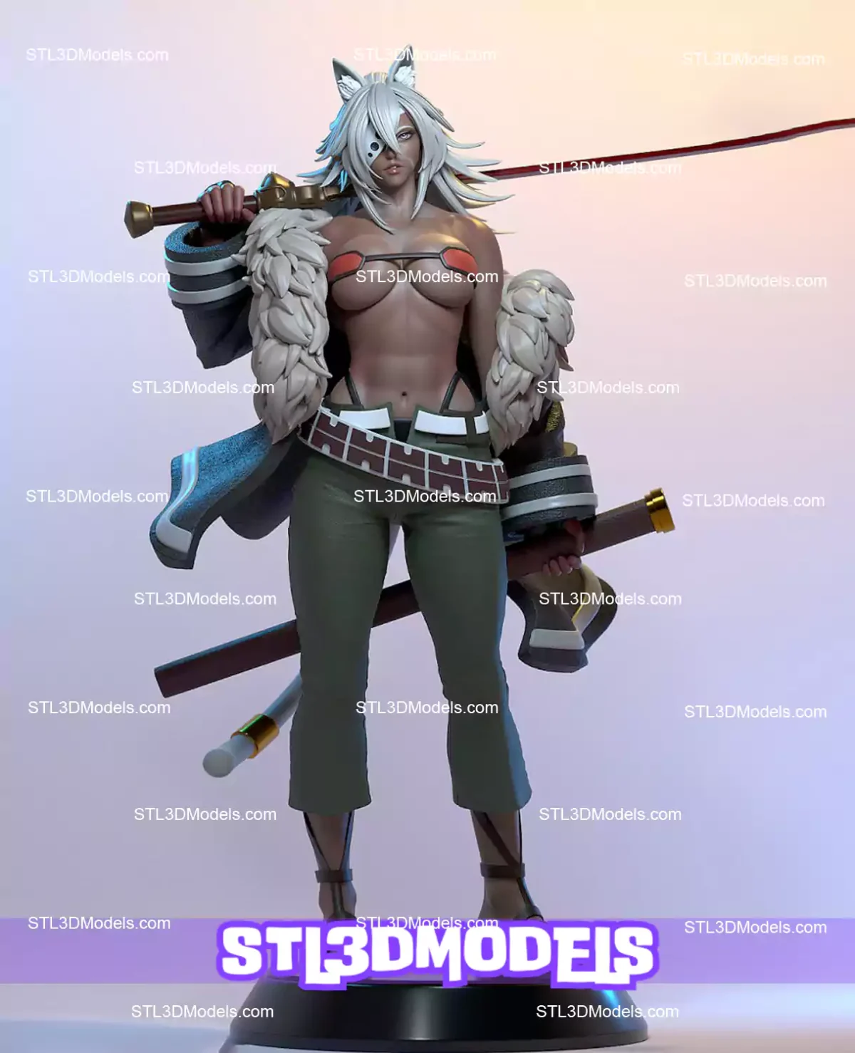 Ghishlaine Dedoldia STL 3D Model 
