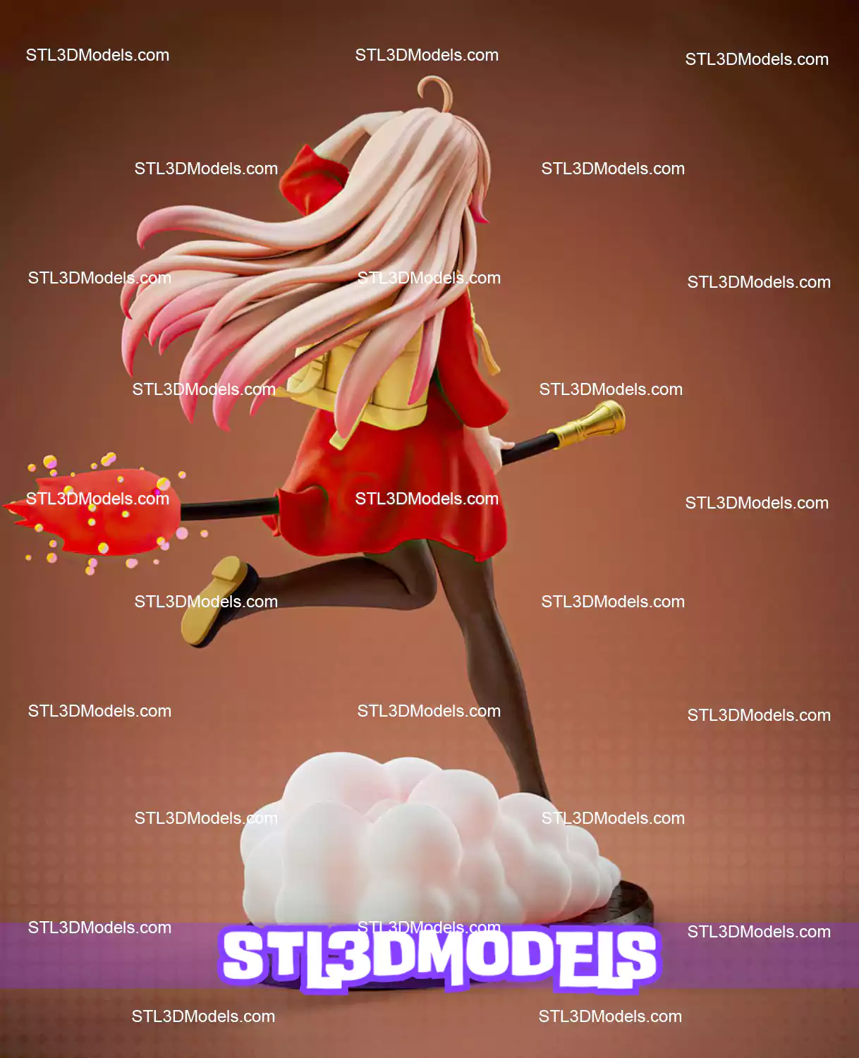 Nico Wakatsuki Witch Watch STL 3D Model Nico Wakatsuki Witch Watch STL 3D Model