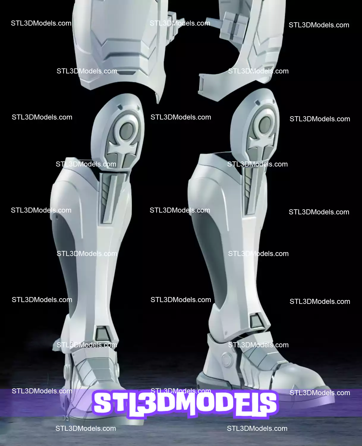 Moon Knight Rivals Armor STL 3D Model  Moon Knight Rivals Armor STL 3D Model