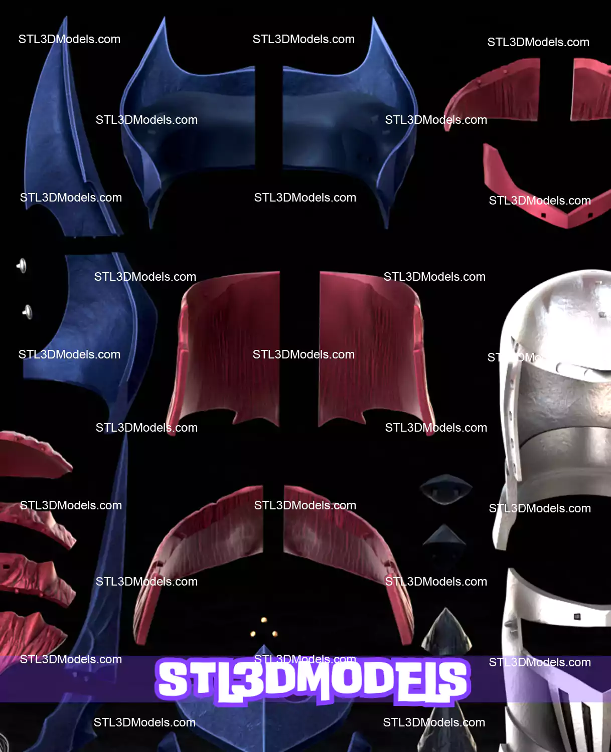 Glavenus Helmet Monster Hunter STL 3D Model  Glavenus Helmet Monster Hunter STL 3D Model