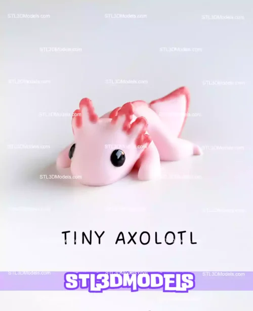 Flexi Mini Animals STL and 3MF + Keychain Version