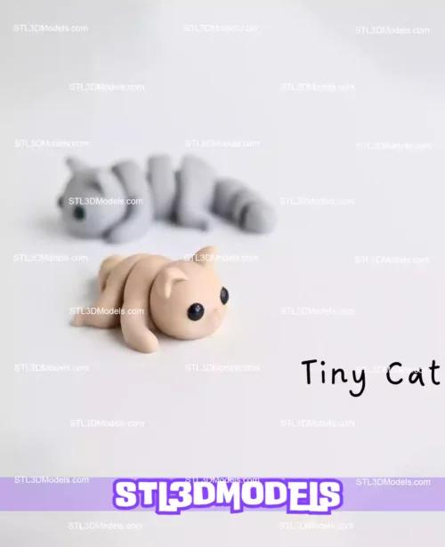 Flexi Mini Animals STL and 3MF + Keychain Version