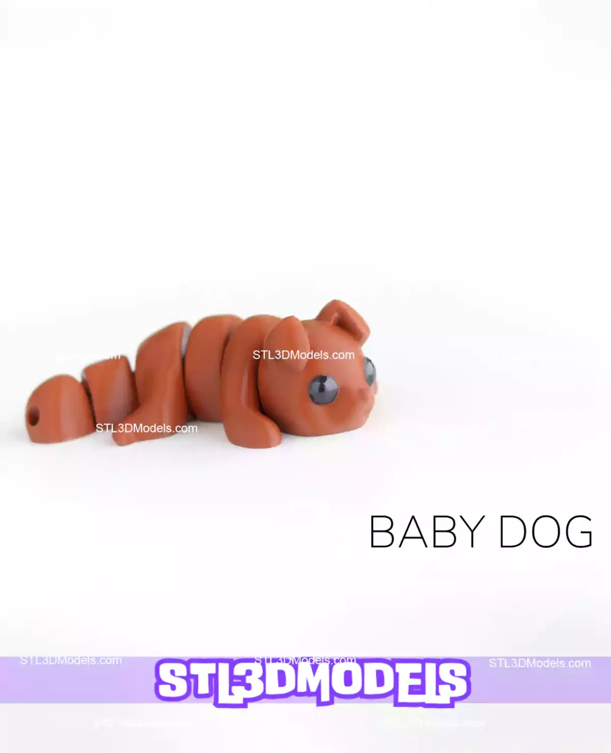 Flexi Mini Animals STL and 3MF + Keychain Version