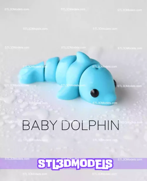 Flexi Mini Animals STL and 3MF + Keychain Version