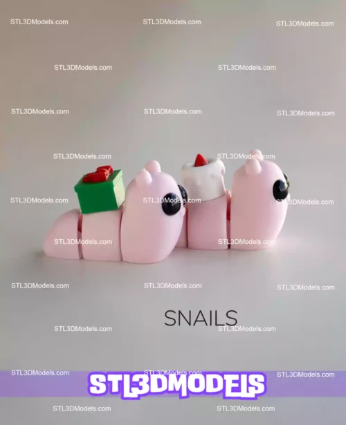 Flexi Mini Animals STL and 3MF + Keychain Version