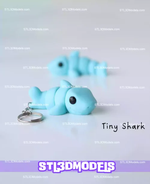 Flexi Mini Animals STL and 3MF + Keychain Version